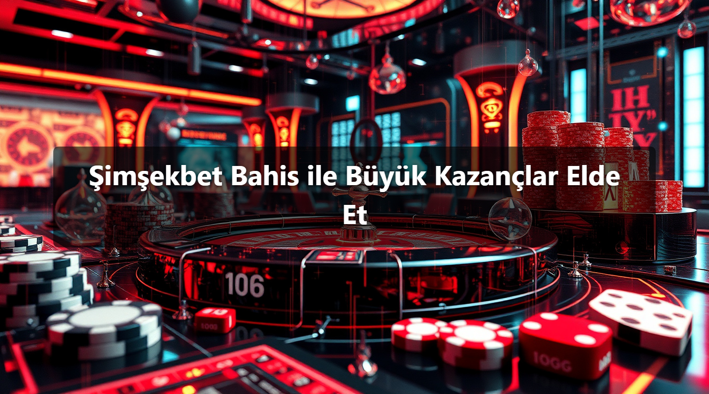 Şimşekbet Bahis ile Büyük Kazançlar Elde Et